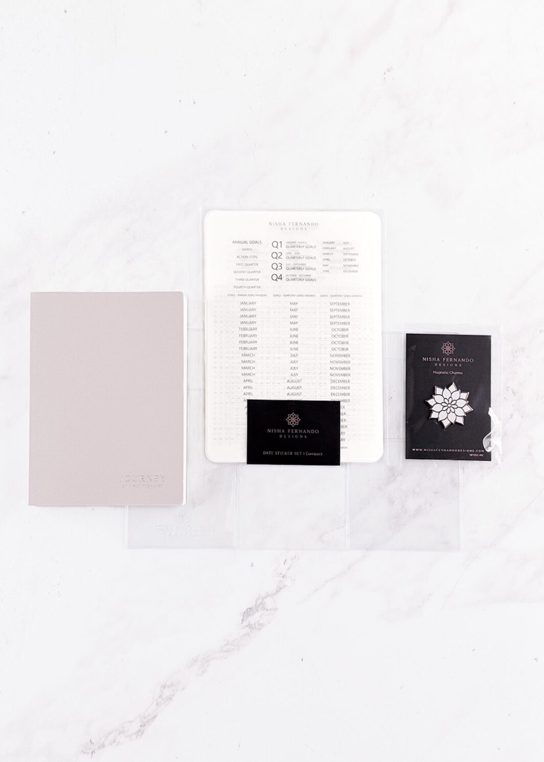 Journey Planner Undated (A6) Compact | Horizontal Bundle *Minor Misprint*